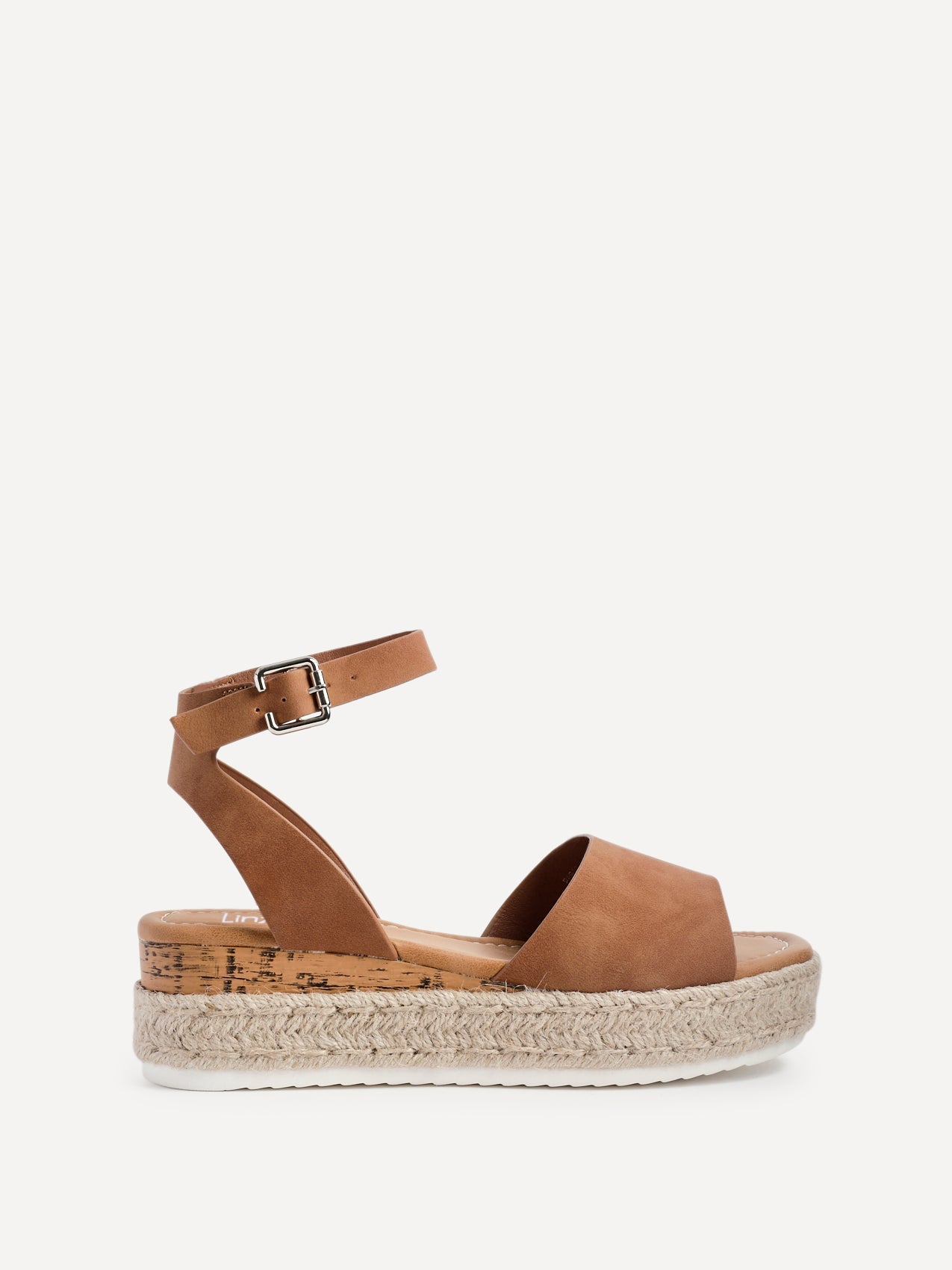 Paradise Tan Espadrille Flatform Sandals