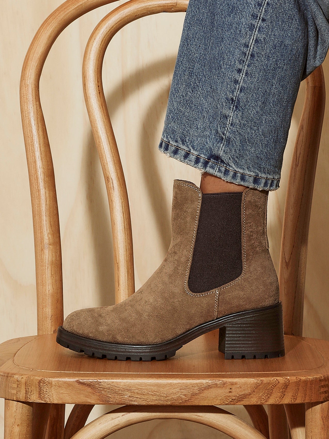 Path Sand Ankle Boots