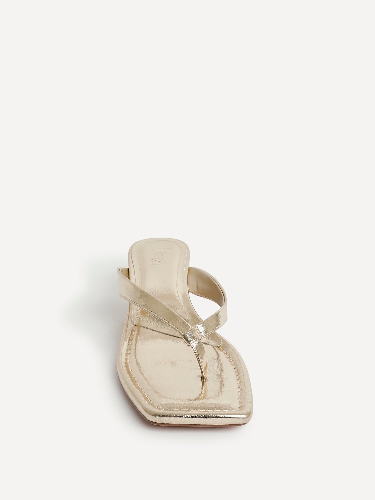 Potential Gold Toe Post Kitten Heels