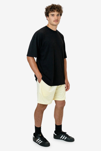 PPQ42 - Poly Pique Mesh Mid-Length Shorts