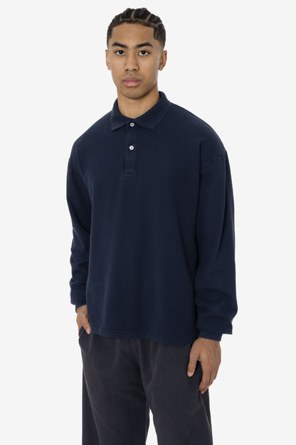PQ24417GD - Long Sleeve Pique Polo