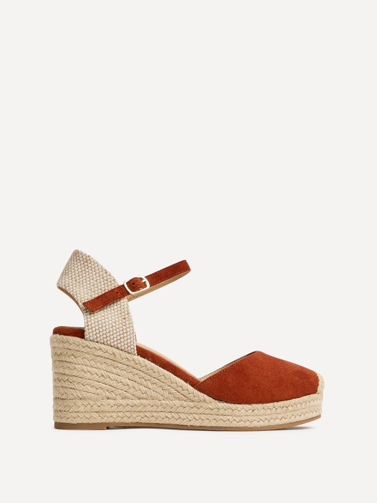 Present Rust Closed Toe Wedges