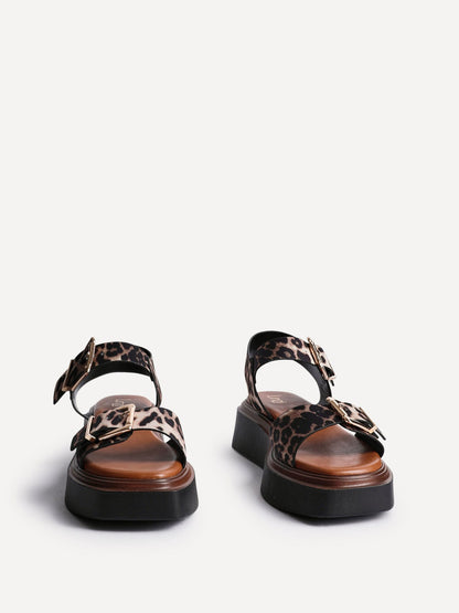 Preserve Leopard Flatform Sandals