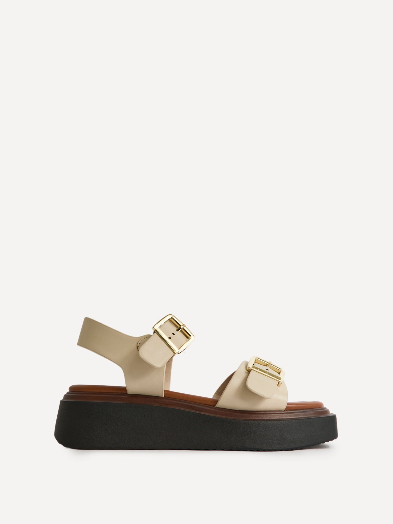 Preserve Nude Flatform Sandals