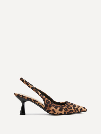 Presley Leopard Print Court Heels