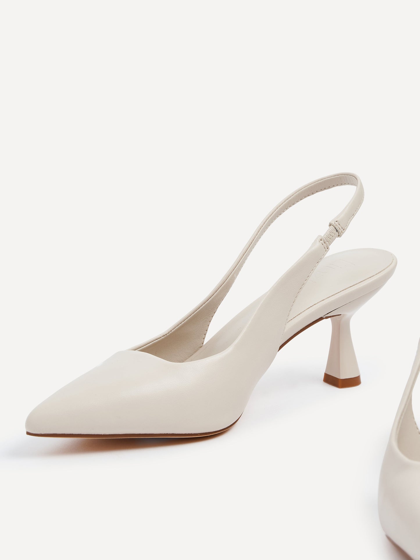 Presley Nude Faux Leather Court Heels