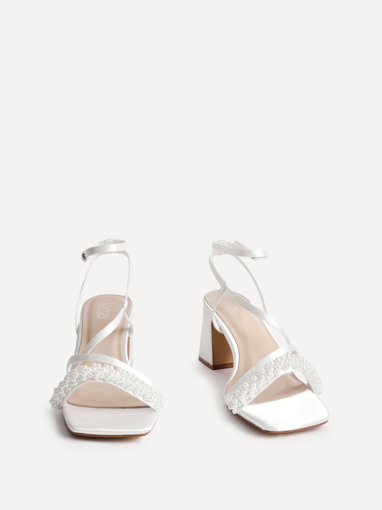 Promise Wide Fit Bridal Strappy Heels