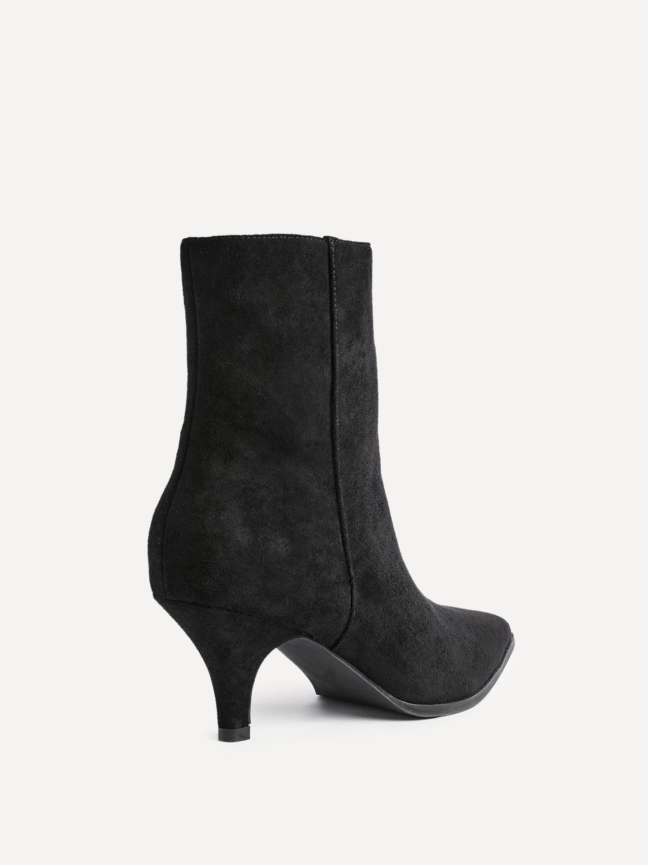 Pursuit Black Heeled Ankle Boots