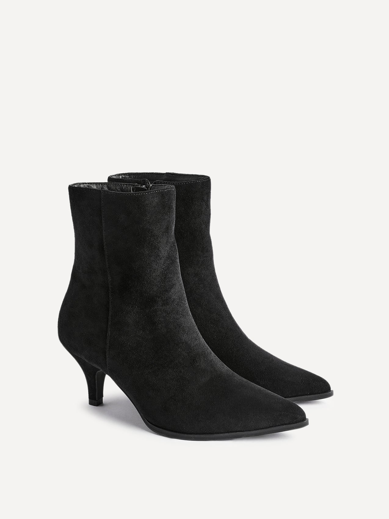 Pursuit Black Heeled Ankle Boots