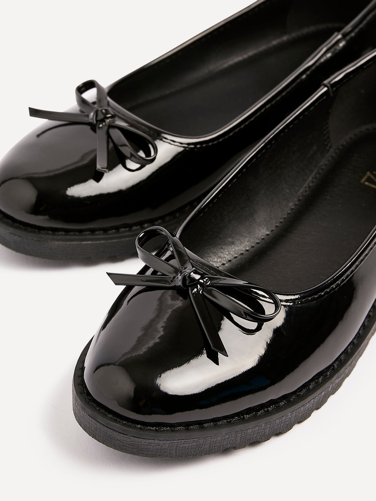 Quote Black Patent Pumps