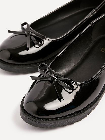 Quote Black Patent Pumps