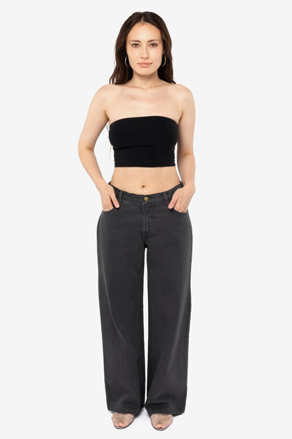 RBDW401GD - 12 oz Bull Denim Mid Rise Wide Leg Jeans