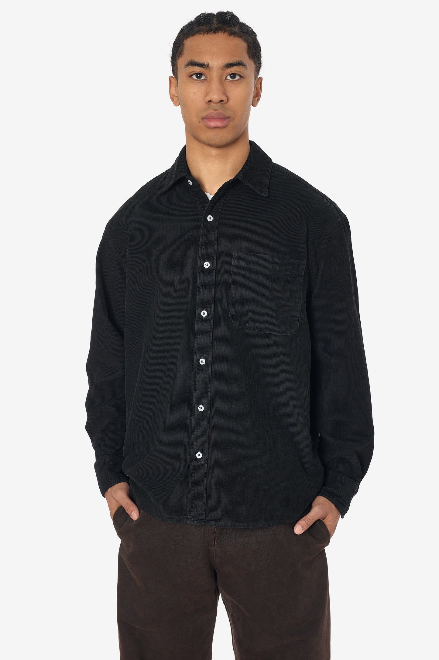 RCD402GD - Corduroy Button Down Shirt