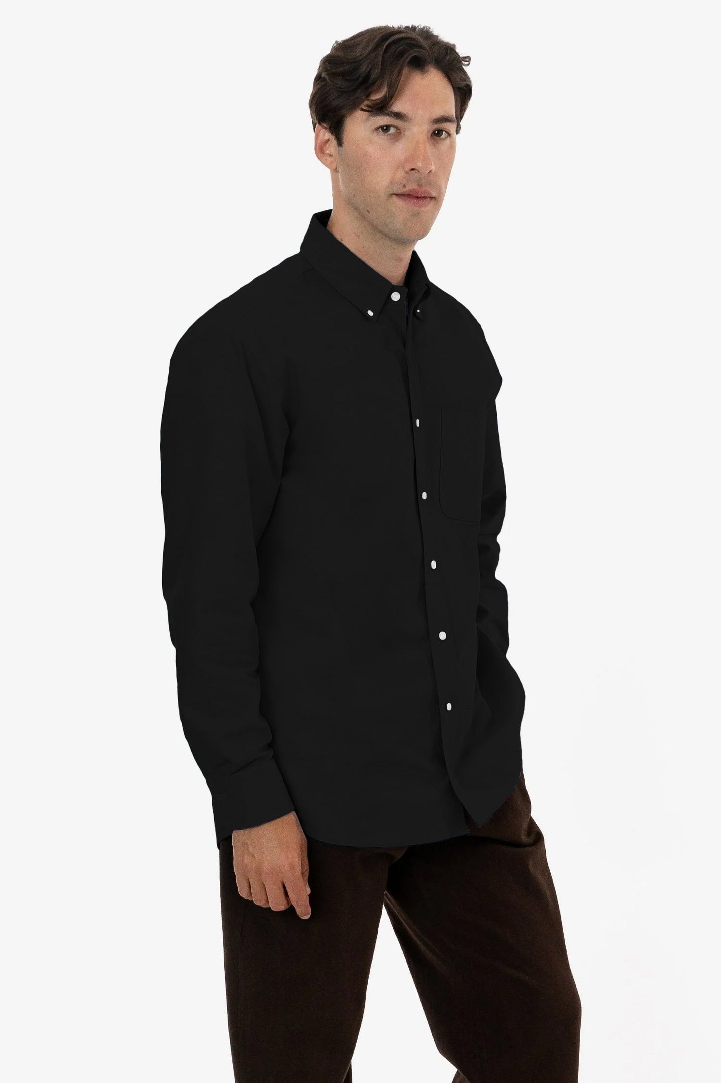 RCP402 - Classic Long Sleeve Oxford Button Down Shirt