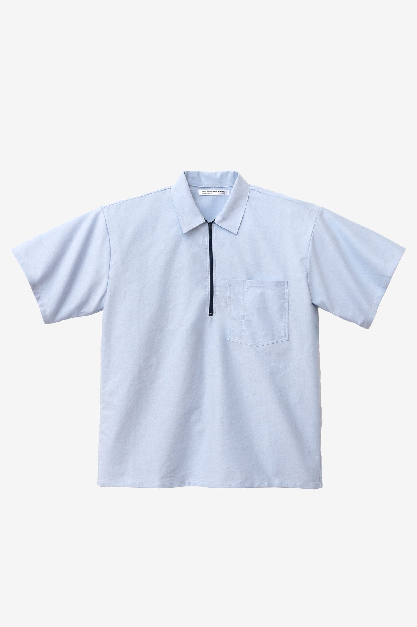 RCP409 - Oxford Zip-Up Work Shirt