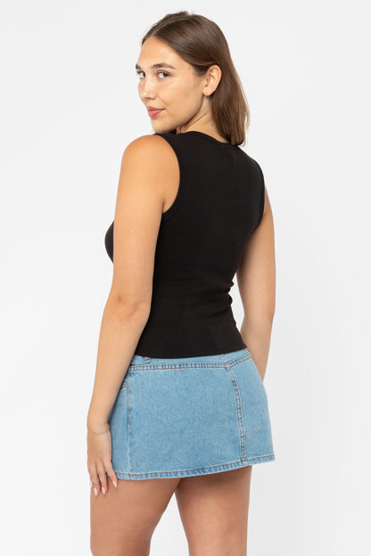 RDNW30 - Denim Micro Mini Skirt