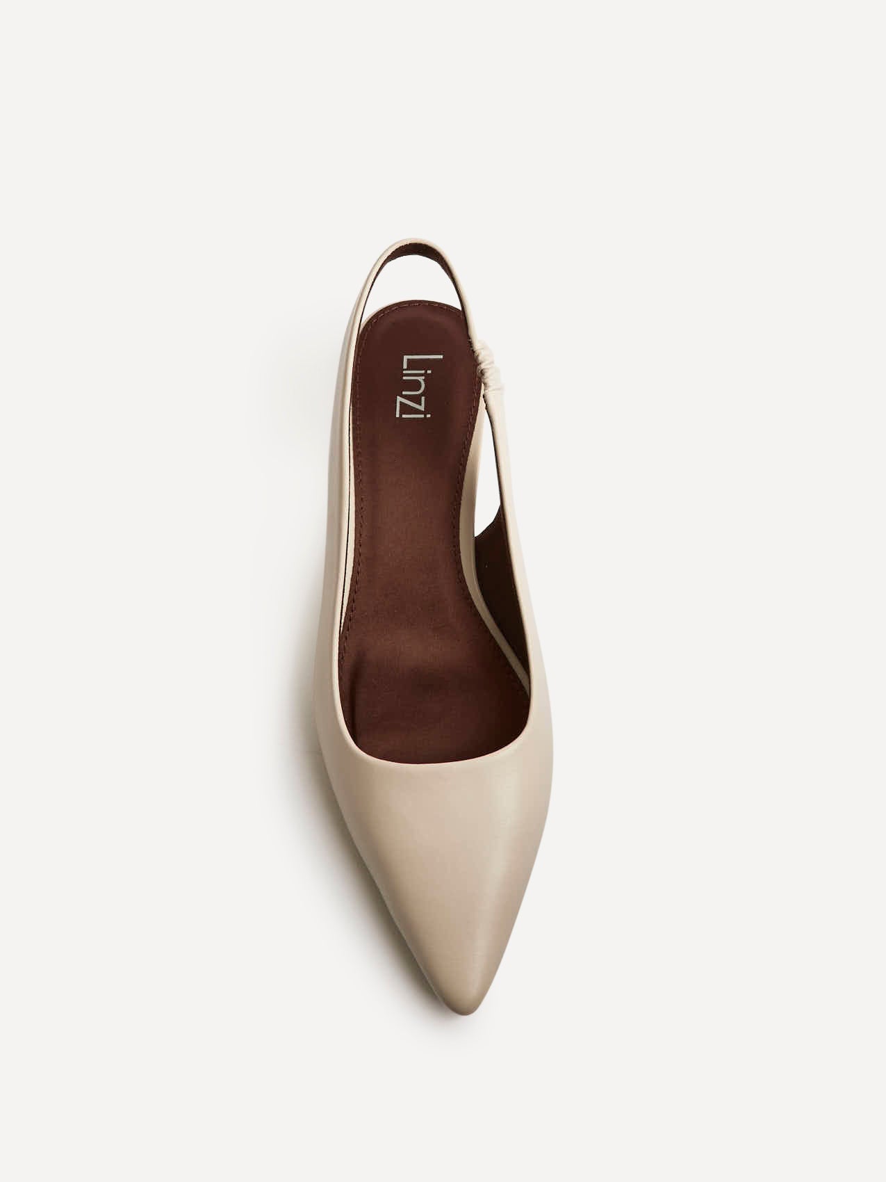 Reign Nude Faux Leather Court Heels
