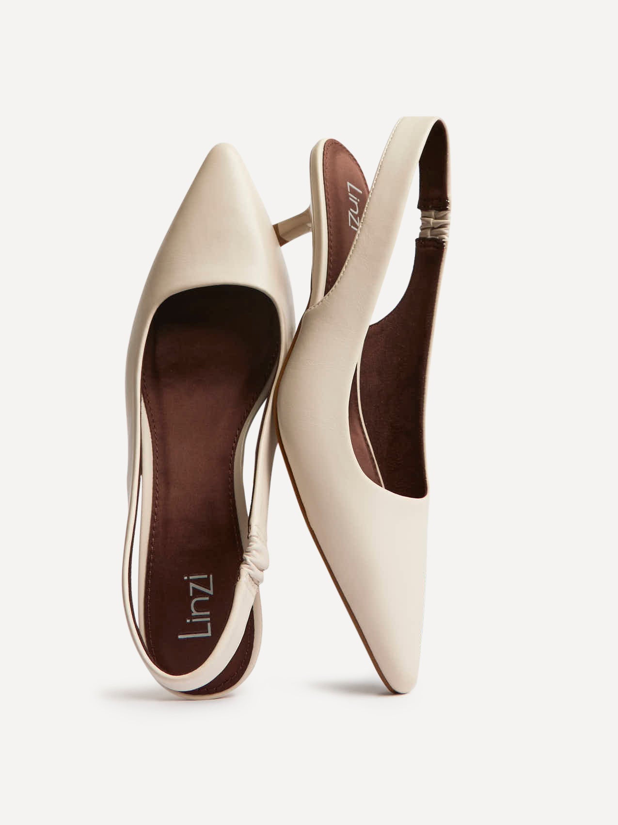 Reign Nude Faux Leather Court Heels