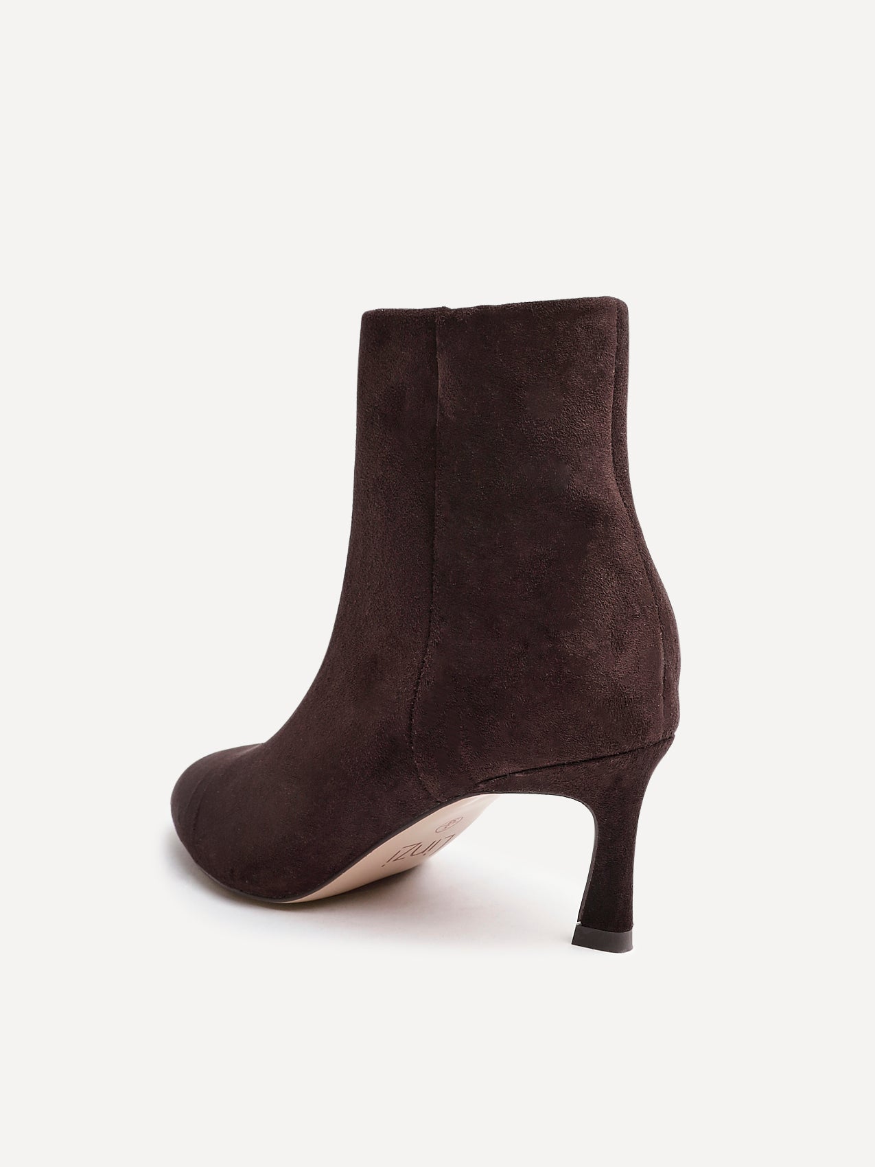 Reserve Brown Stiletto Ankle Boots