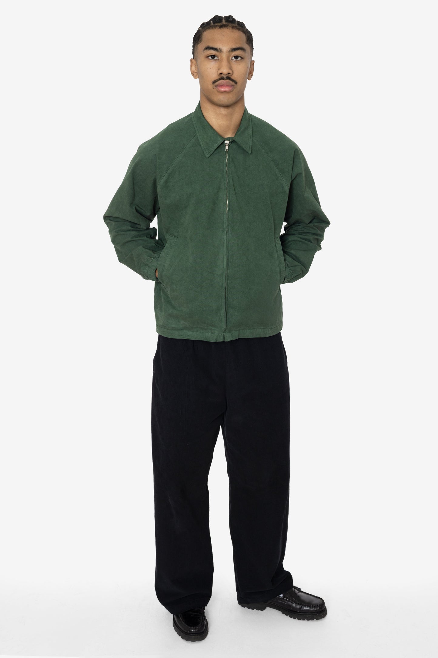 RHC401GD - 8oz Heavy Micro Canvas Zip-up Raglan Jacket
