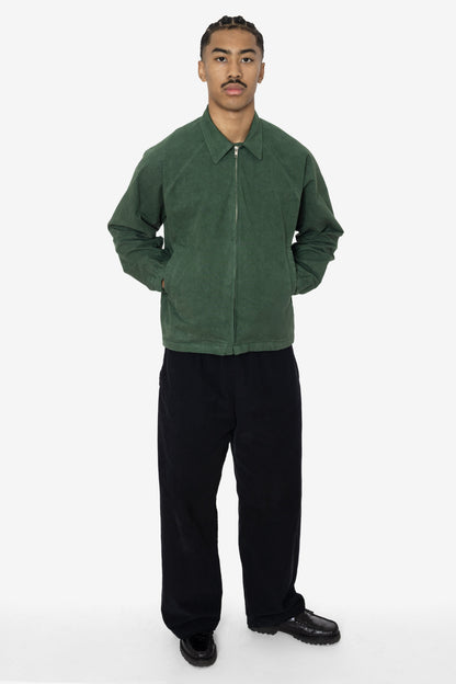 RHC401GD - 8oz Heavy Micro Canvas Zip-up Raglan Jacket