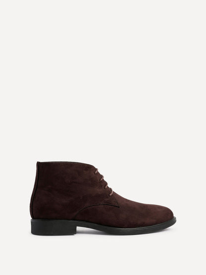 Ricardo Mens Brown Faux Suede Chukka Boots