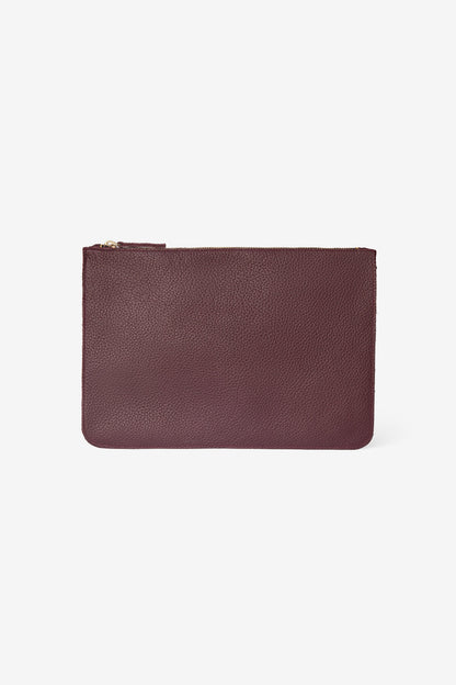RLH3412 - Medium Leather Zip Pouch