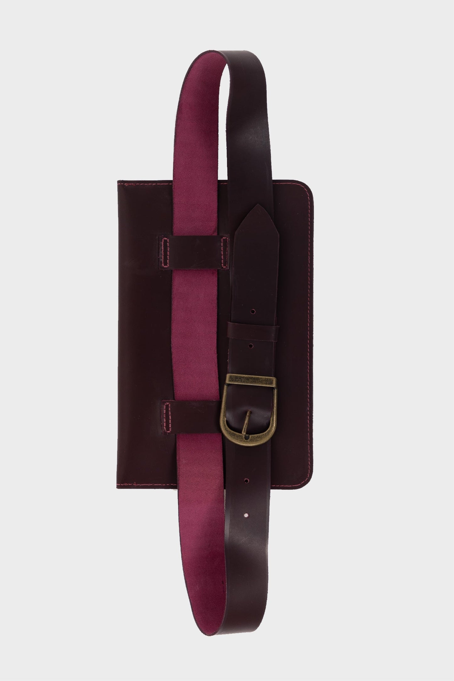 RLH3433 - Large Multifunctional Belted Envelope Clutch