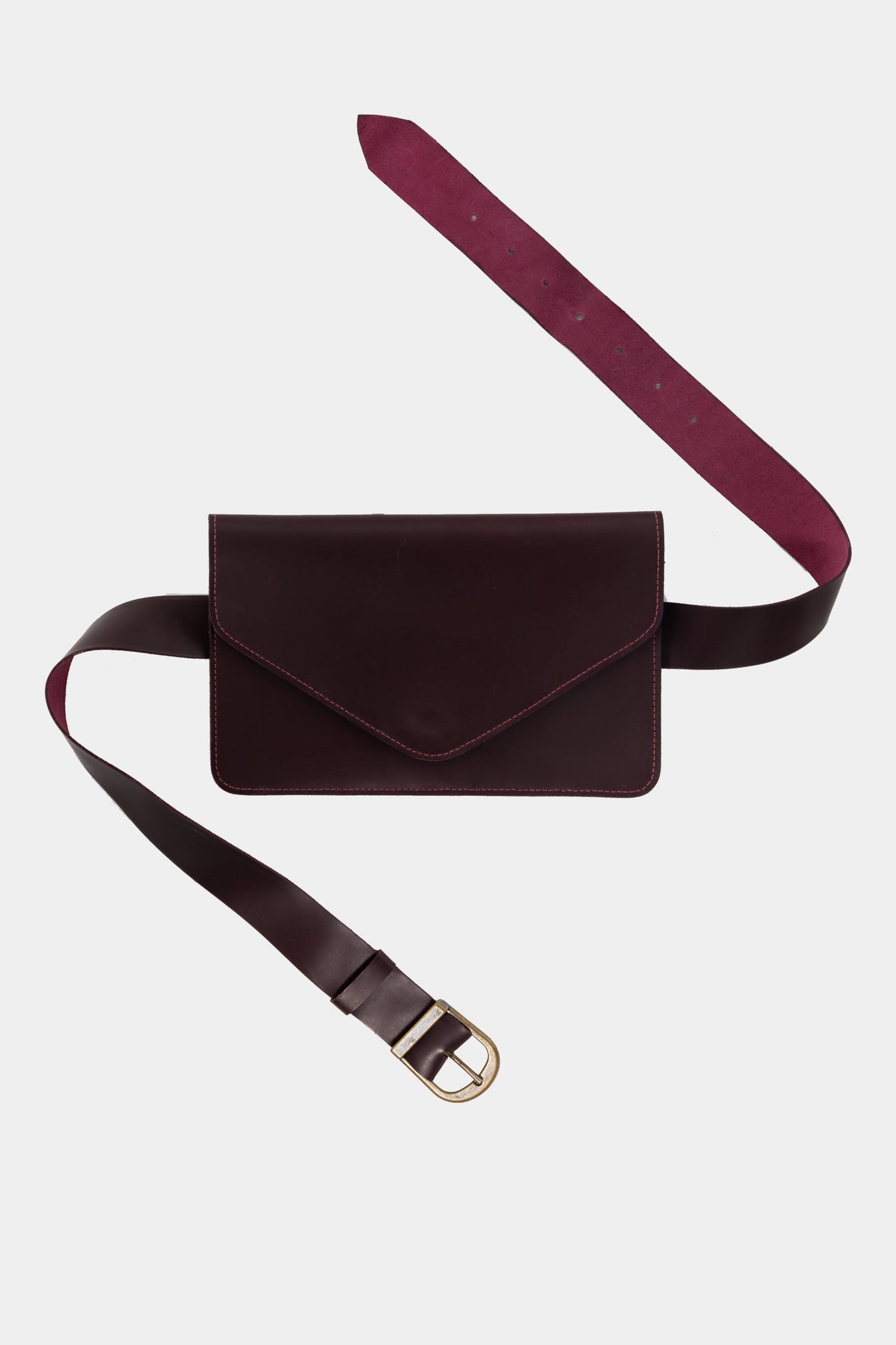 RLH3433 - Large Multifunctional Belted Envelope Clutch