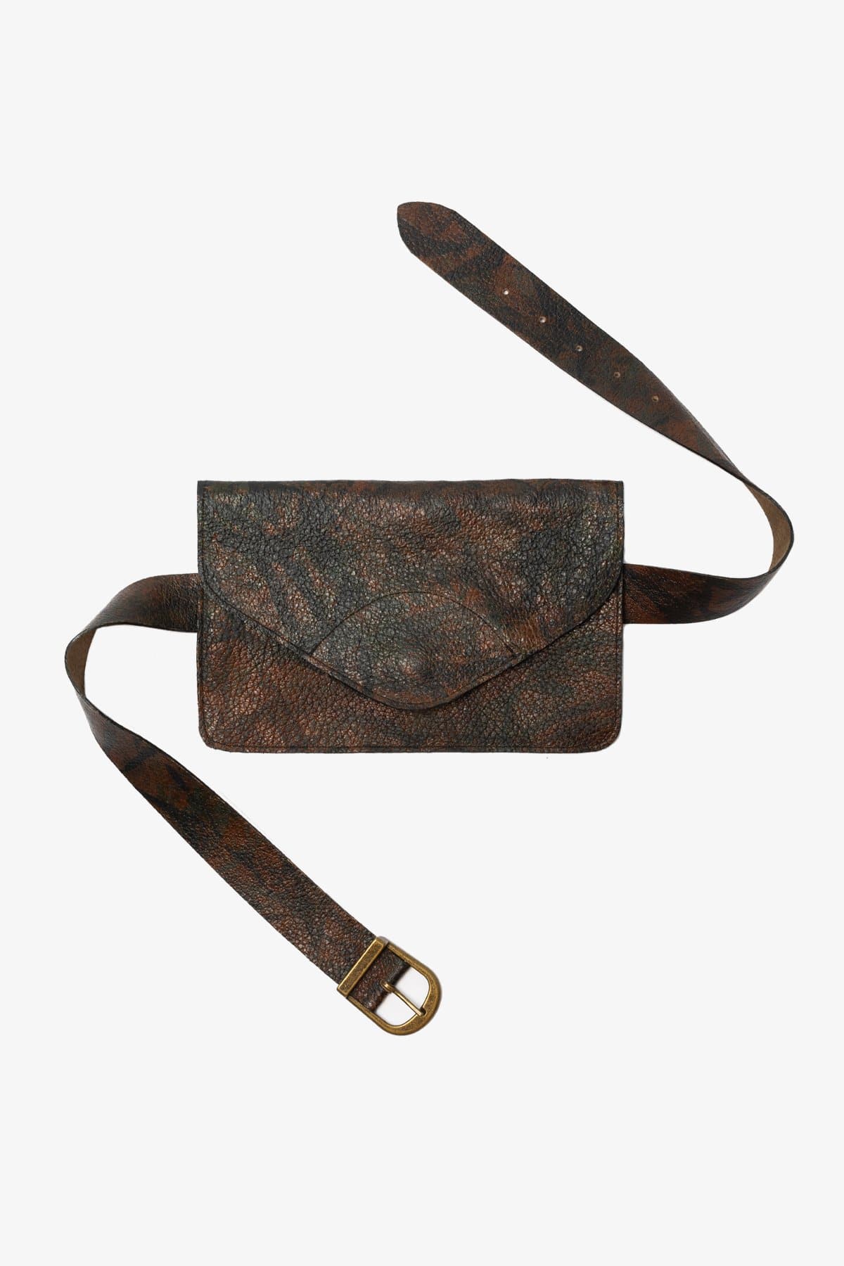 RLH3433 - Large Multifunctional Belted Envelope Clutch