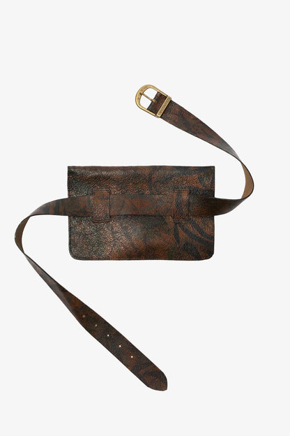 RLH3433 - Large Multifunctional Belted Envelope Clutch