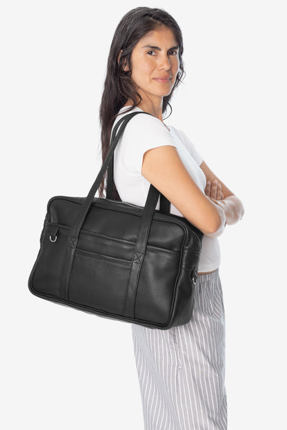 RLH504 - Unisex Leather School Satchel