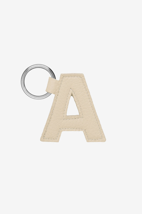 RLH520 - Leather Alphabet Keychain