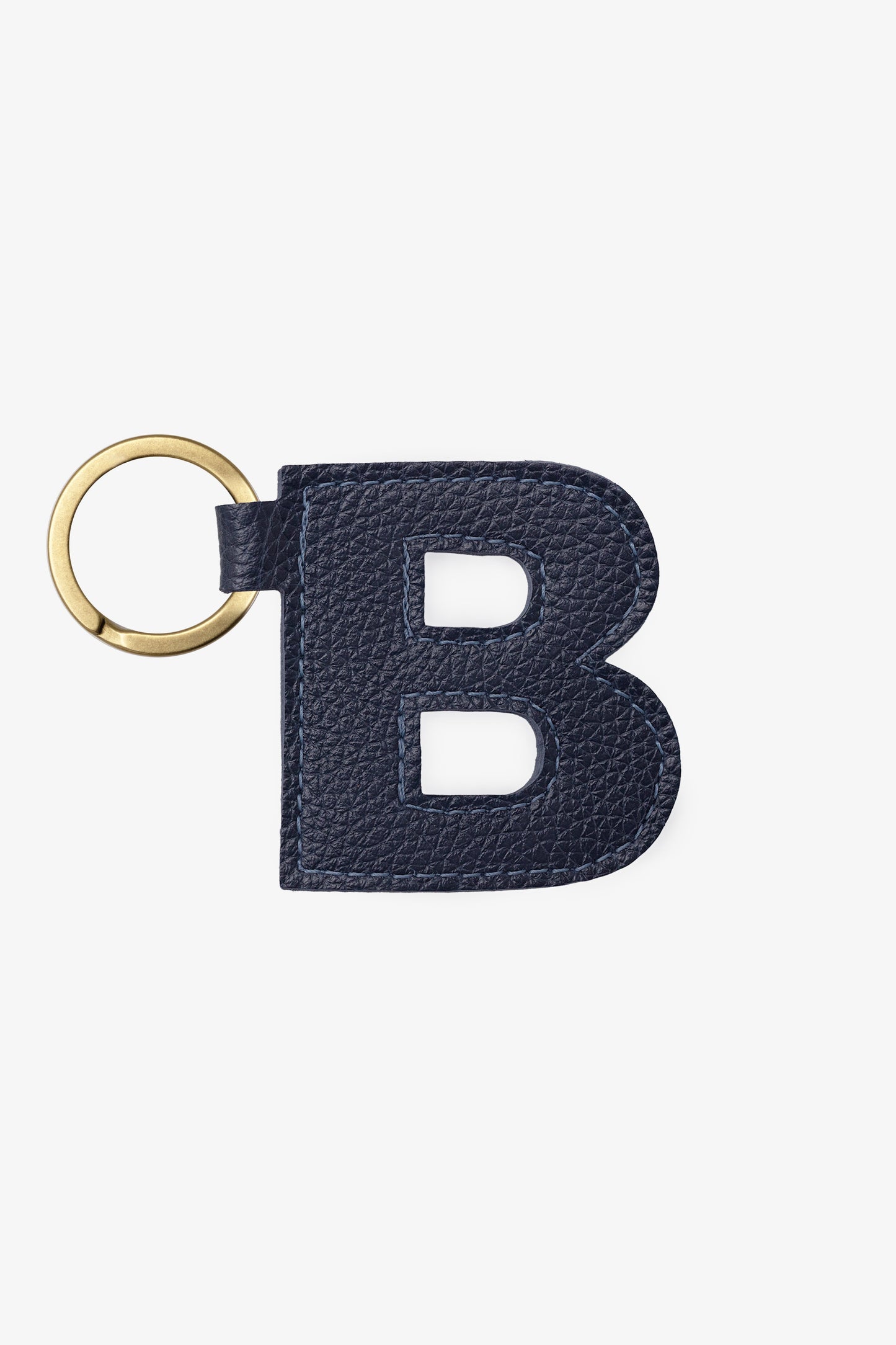 RLH520 - Leather Alphabet Keychain