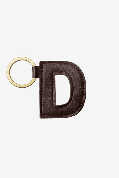 RLH520 - Leather Alphabet Keychain