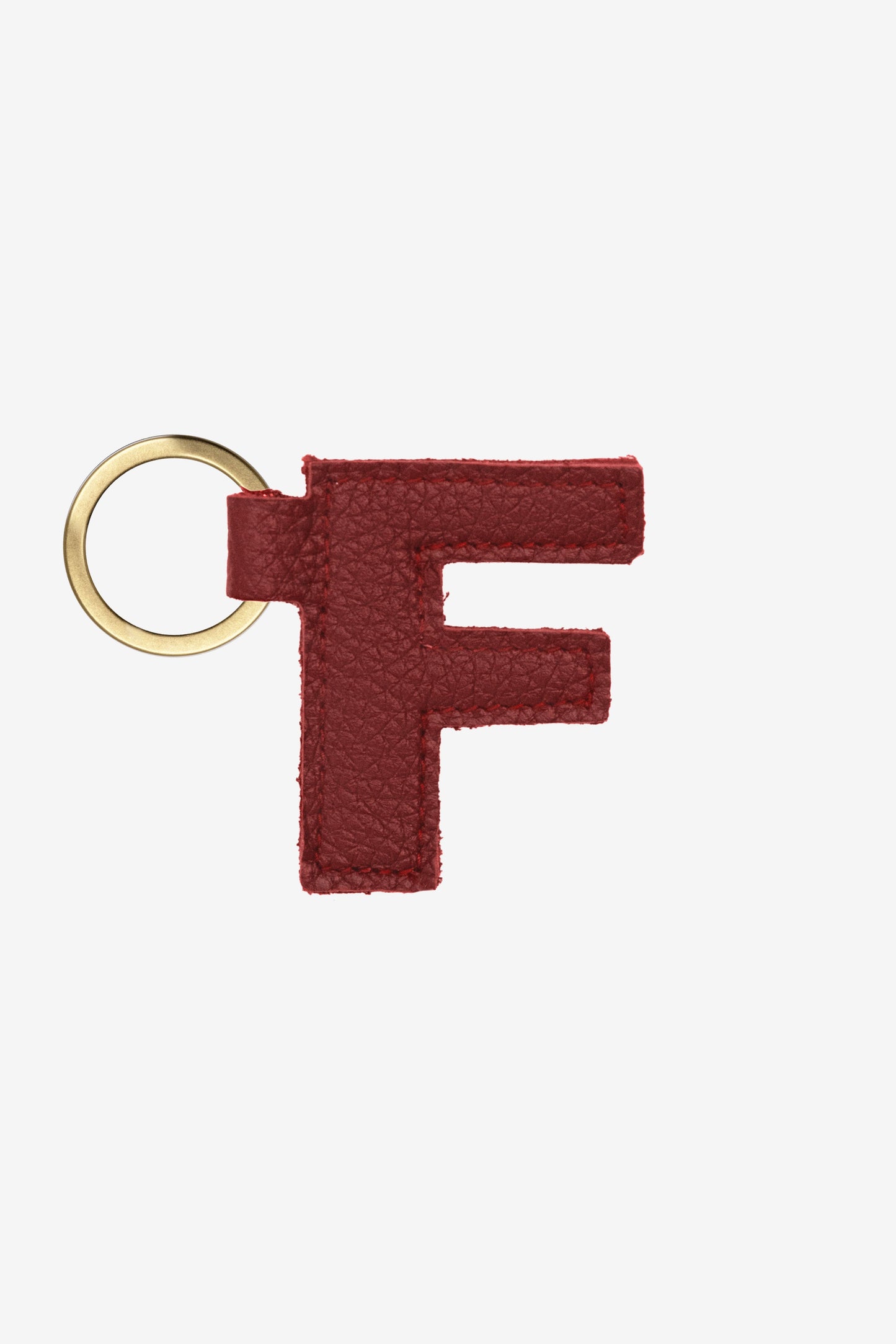 RLH520 - Leather Alphabet Keychain