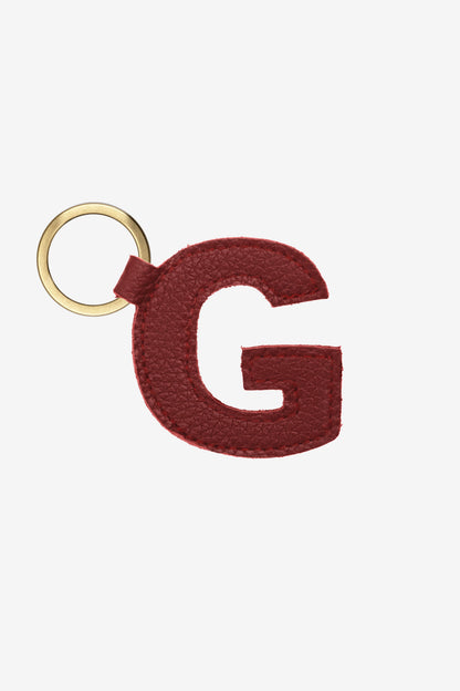 RLH520 - Leather Alphabet Keychain