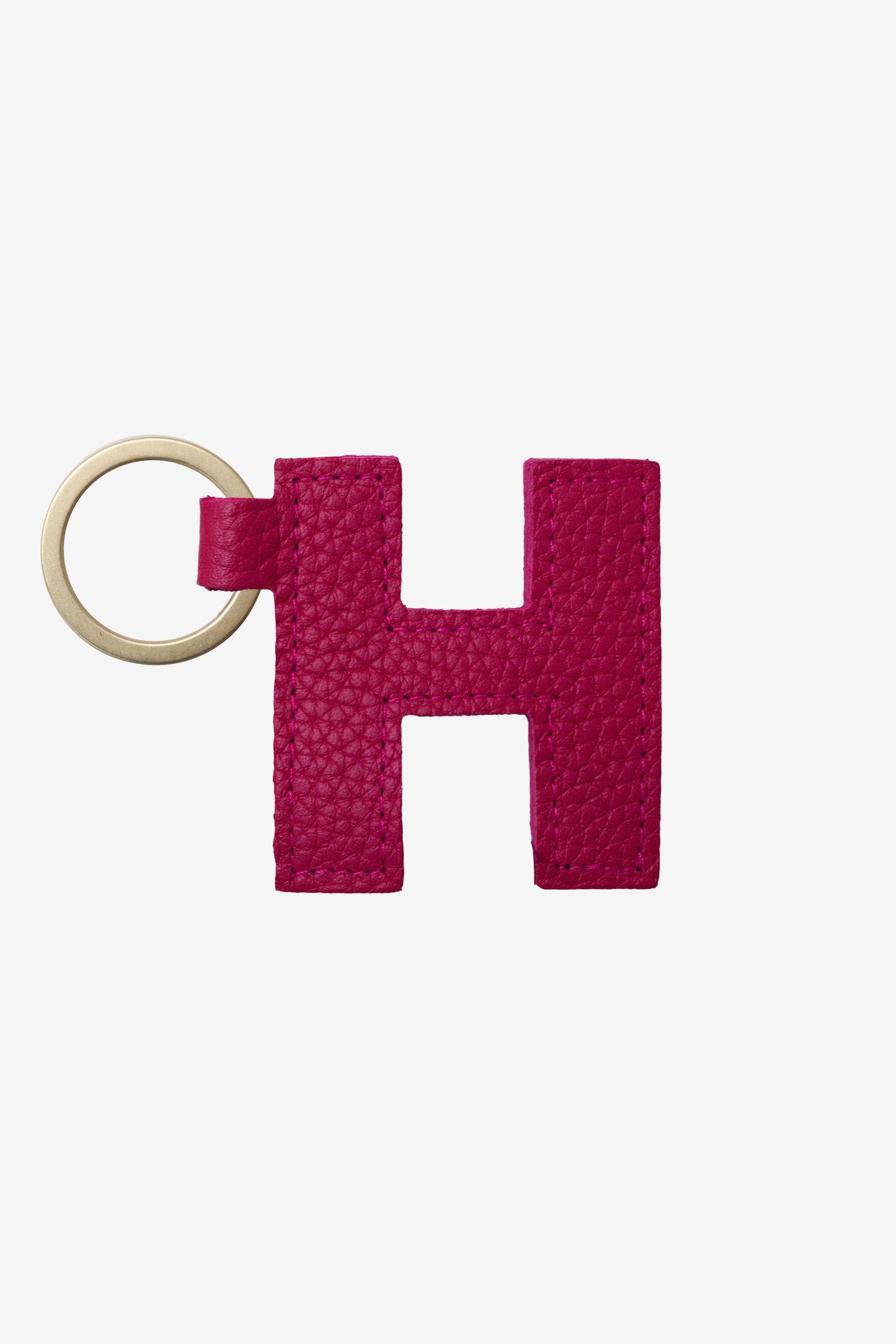 RLH520 - Leather Alphabet Keychain