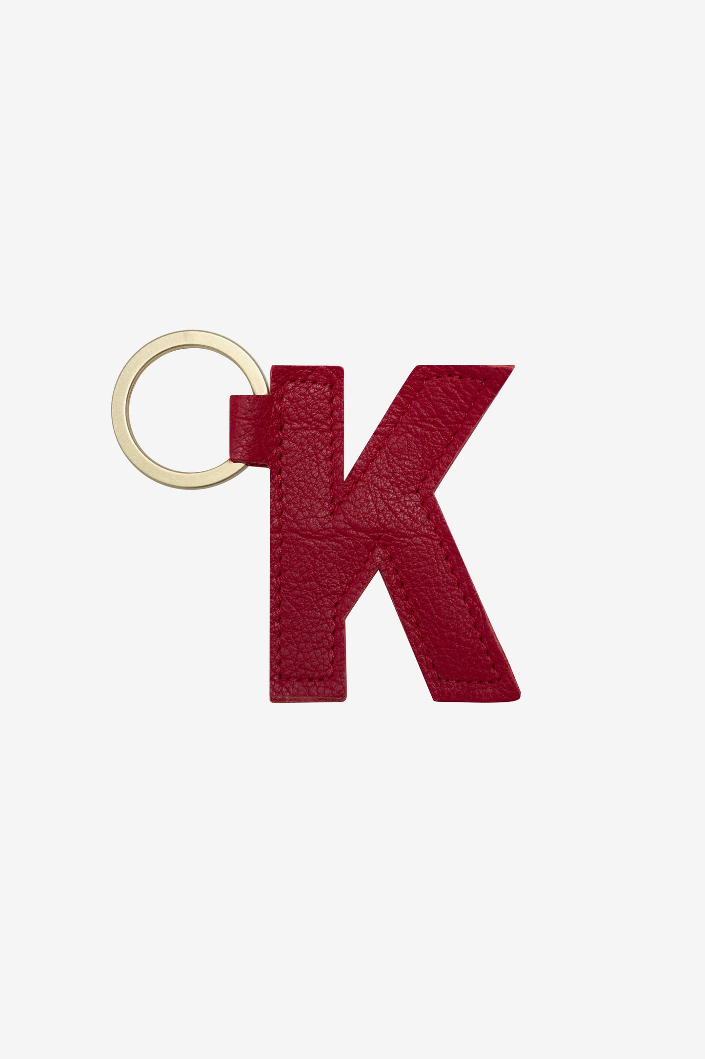 RLH520 - Leather Alphabet Keychain
