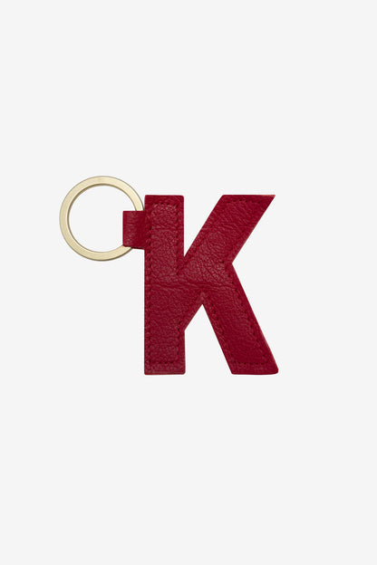 RLH520 - Leather Alphabet Keychain