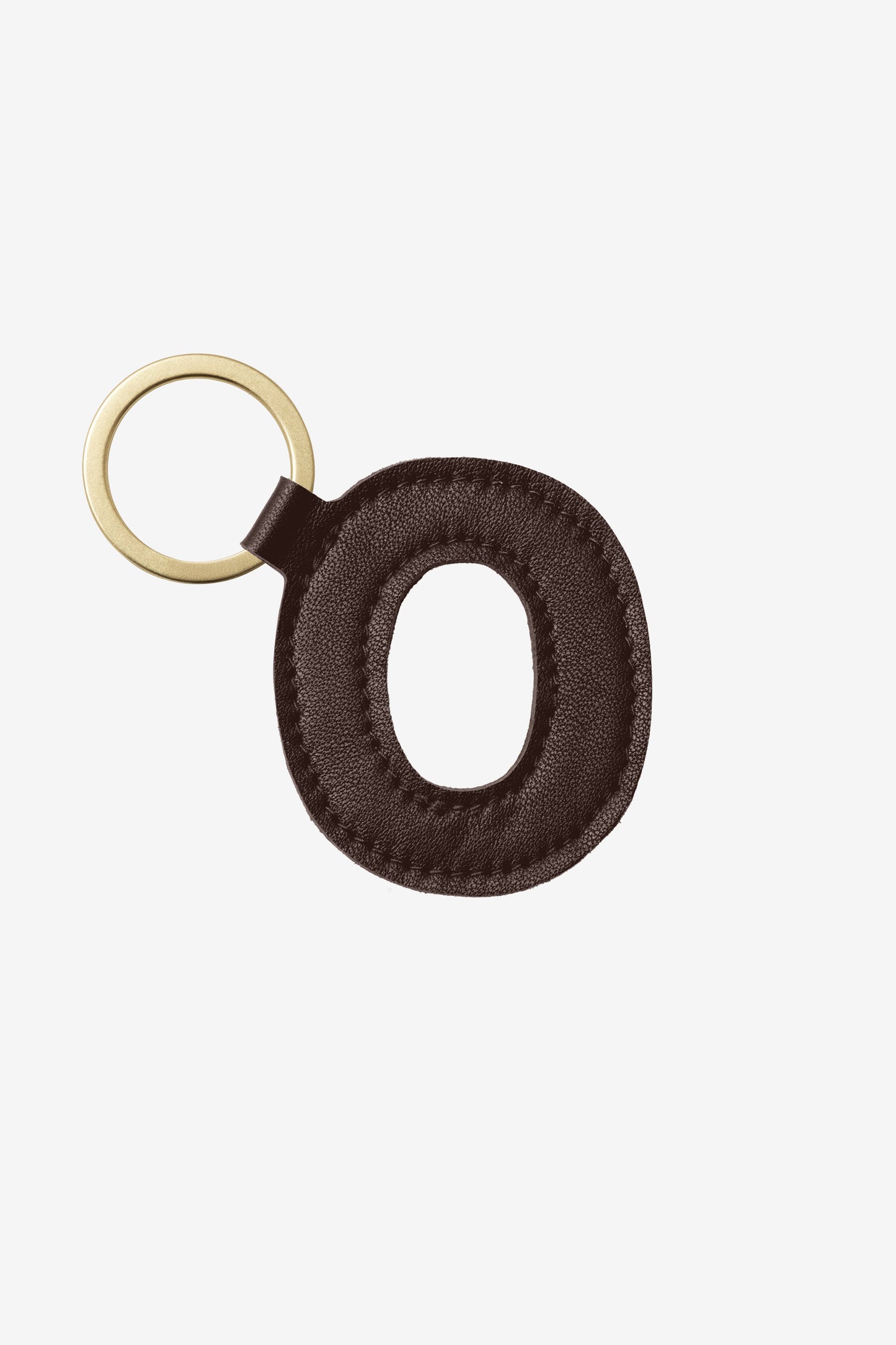 RLH520 - Leather Alphabet Keychain