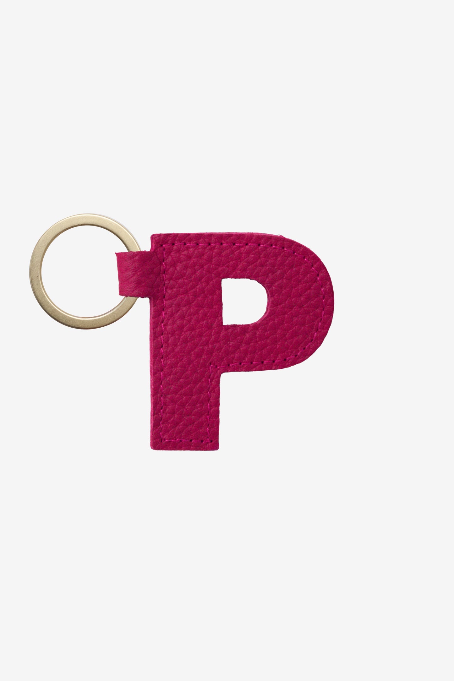RLH520 - Leather Alphabet Keychain