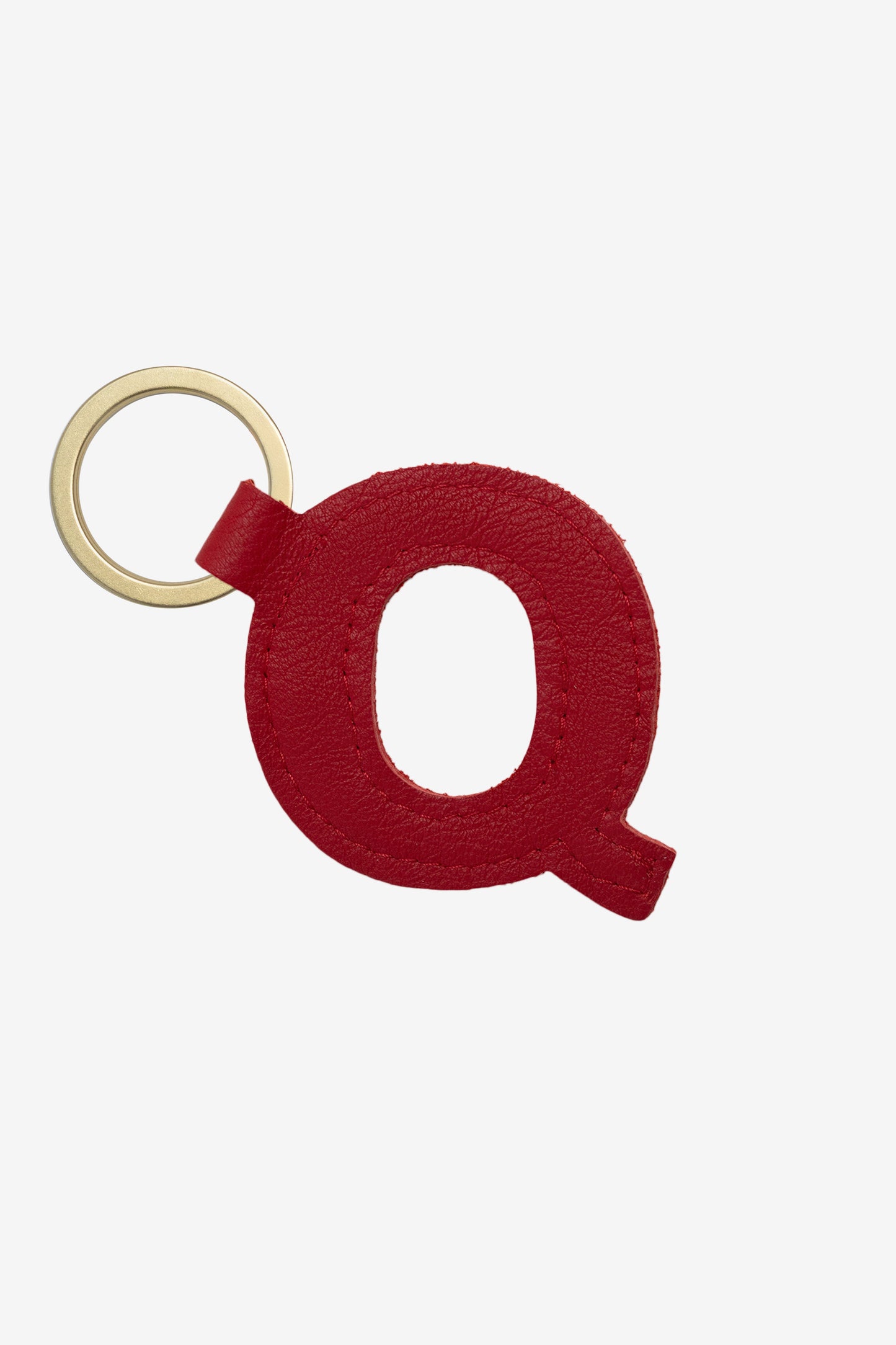 RLH520 - Leather Alphabet Keychain