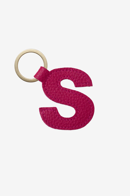 RLH520 - Leather Alphabet Keychain