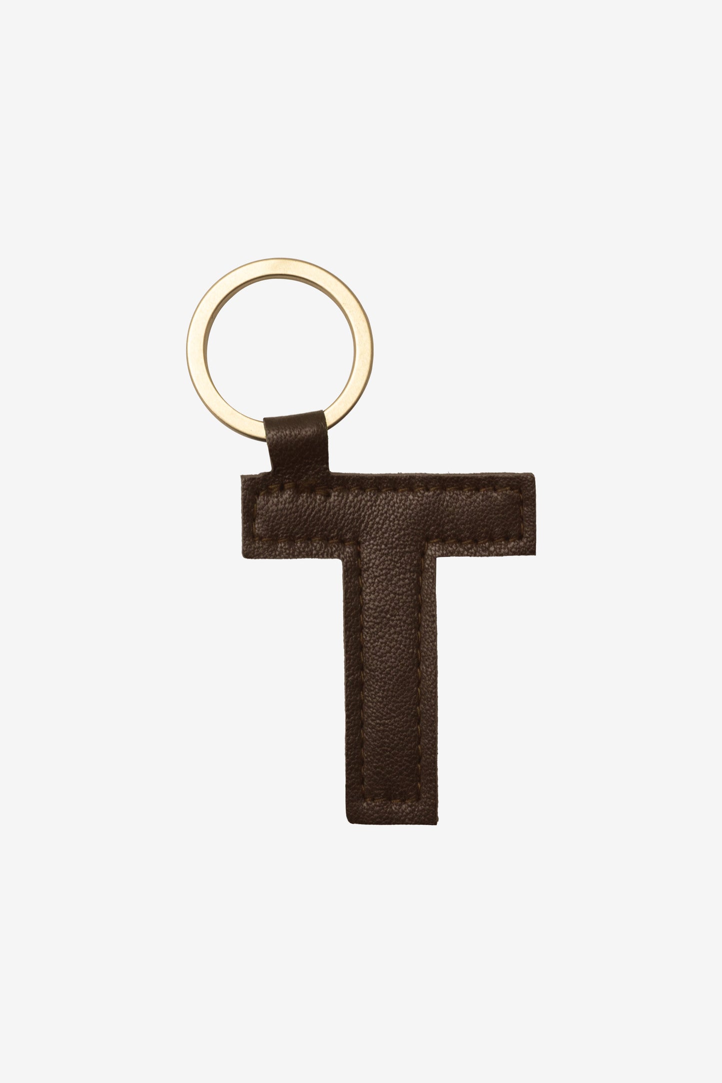RLH520 - Leather Alphabet Keychain