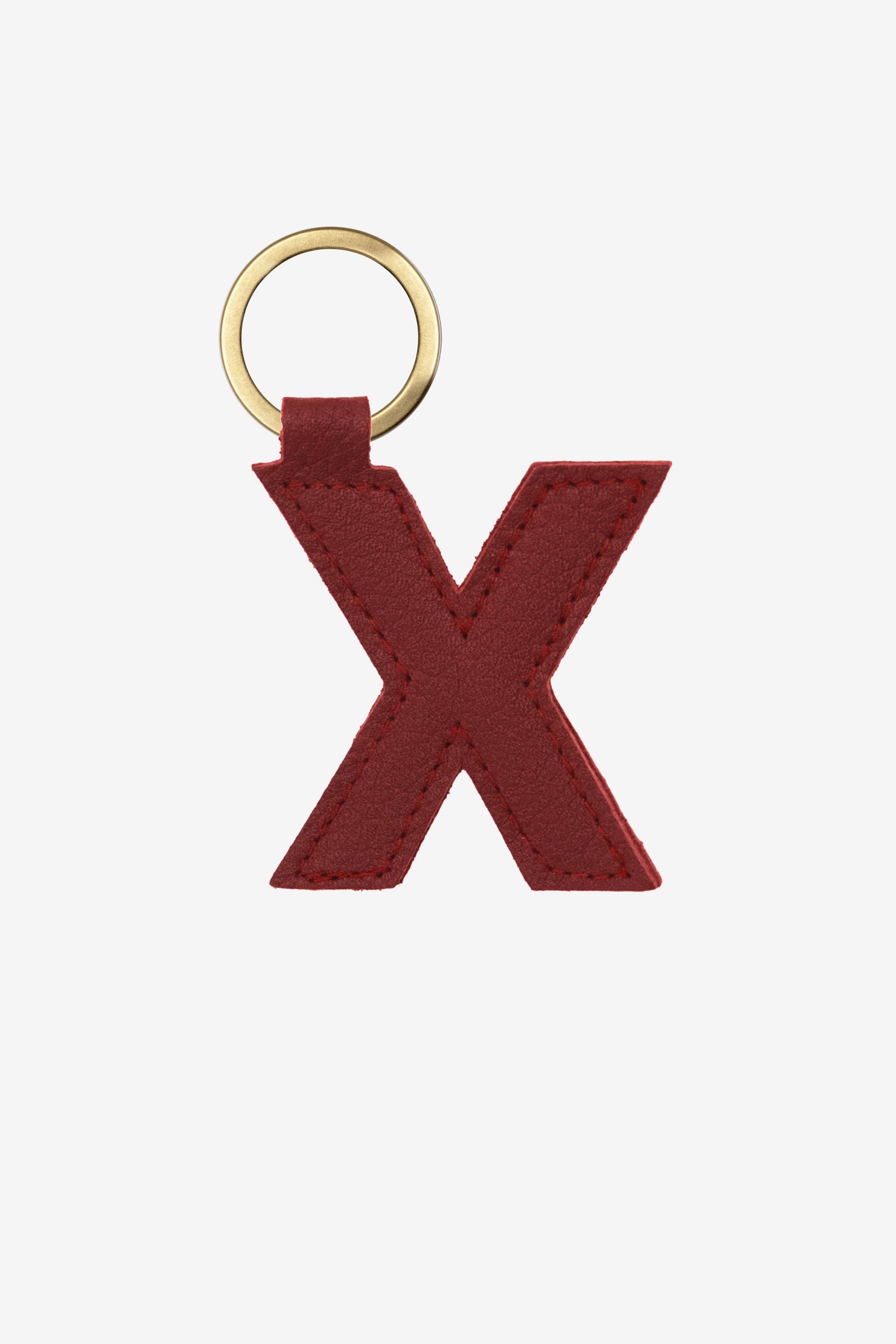 RLH520 - Leather Alphabet Keychain