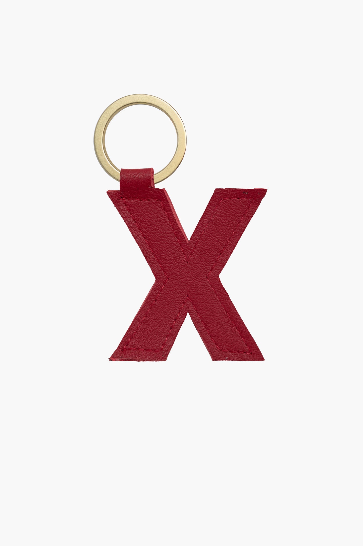 RLH520 - Leather Alphabet Keychain