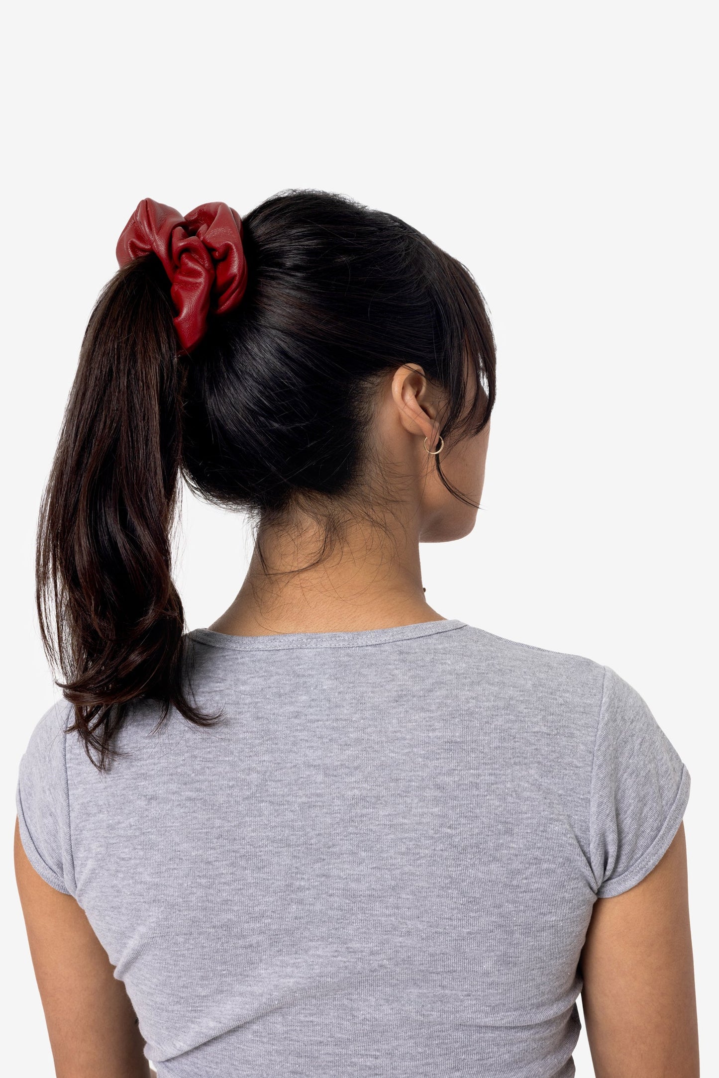 RLHSCRUNCH - Leather Scrunchie