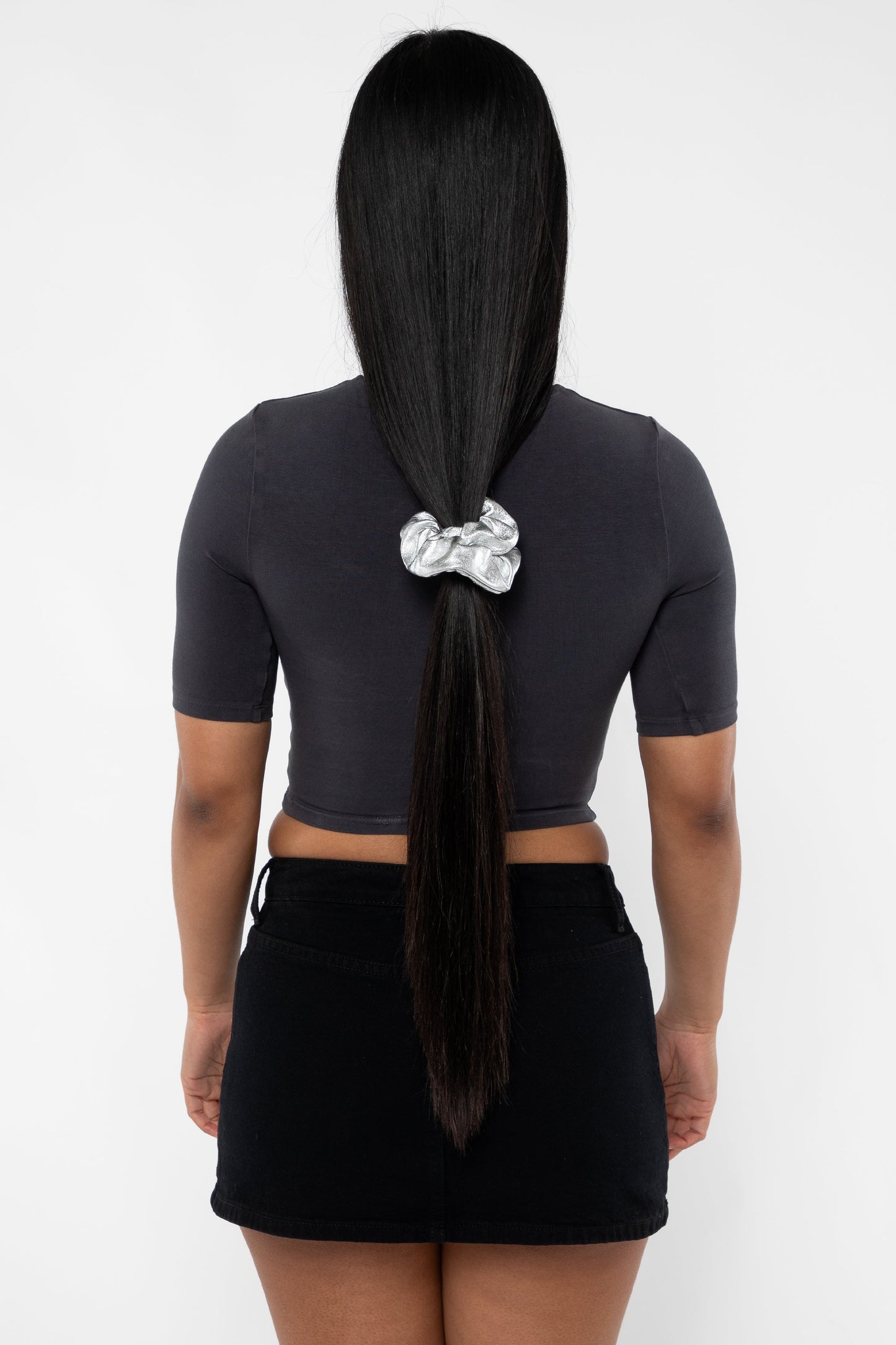 RLHSCRUNCH - Leather Scrunchie