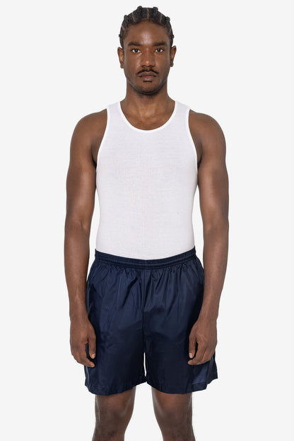 RNF412 - Men's-Unisex Nylon Taffeta Wide Shorts / Swim Trunk